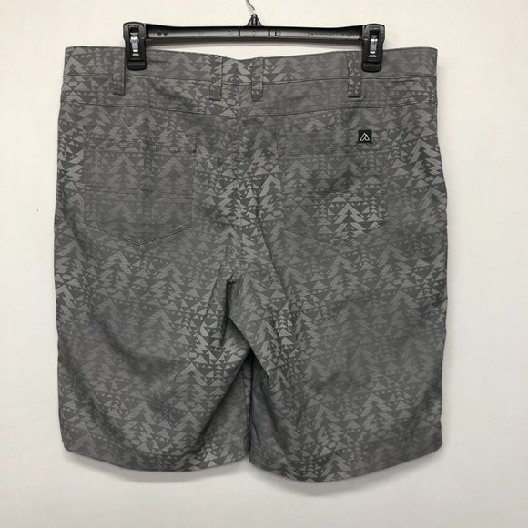 NWT Alpine Design Men Trail Head Tech Shorts Size 40 Gray Polyester Blend M130 5 - Picture 13 of 15